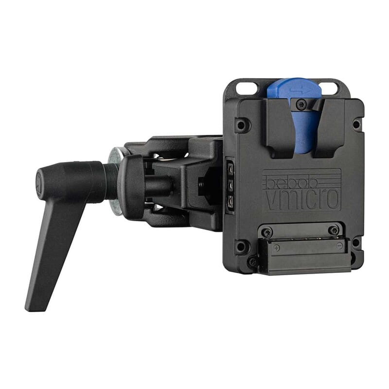 クロコダイルクリップ付Vmicroバッテリープレート VMM-MICRO-STANDHOLDER