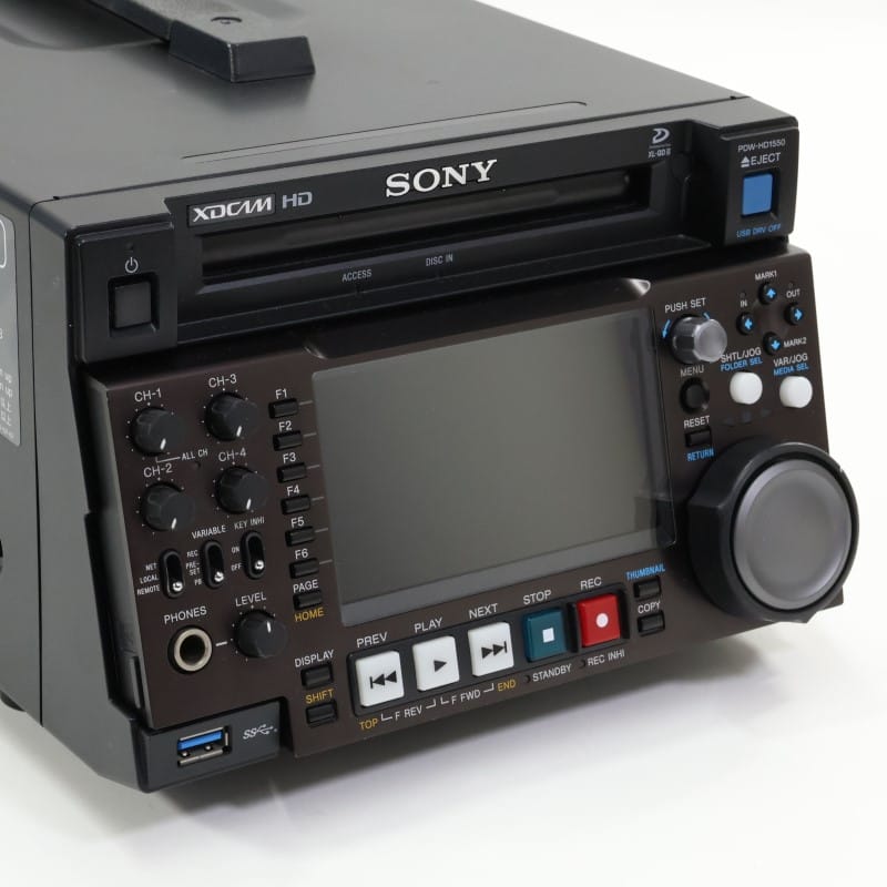 PDW-HD1550 [XDCAM HD422レコーダー]