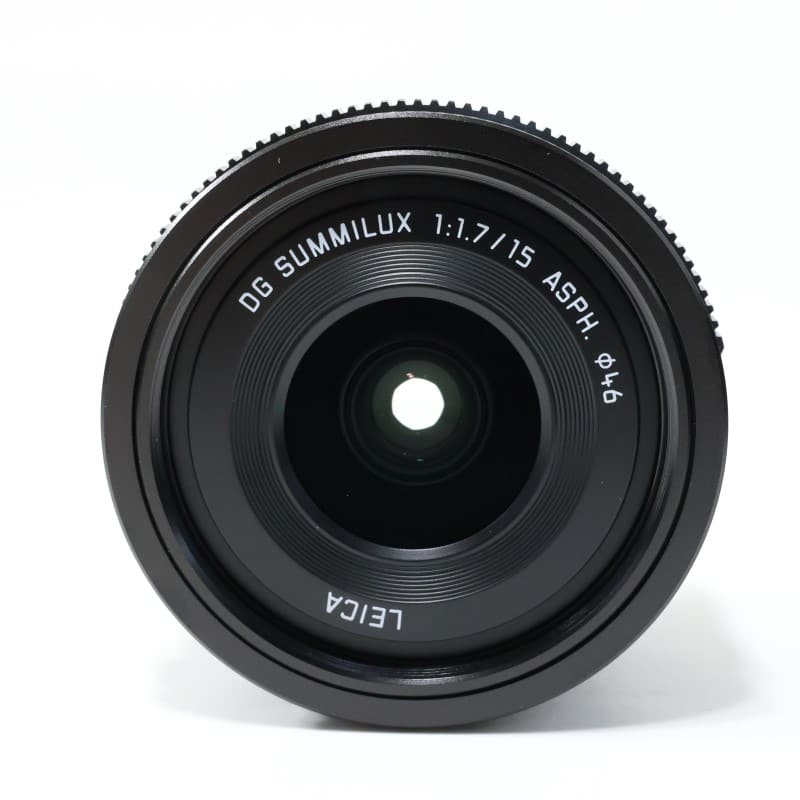 LEICA DG SUMMILUX 15mm/F1.7 ASPH. ブラック H-X015-K