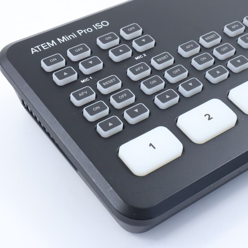 Blackmagic Design ATEM Mini Pro ISO AB-ランク 中古｜フジヤカメラ