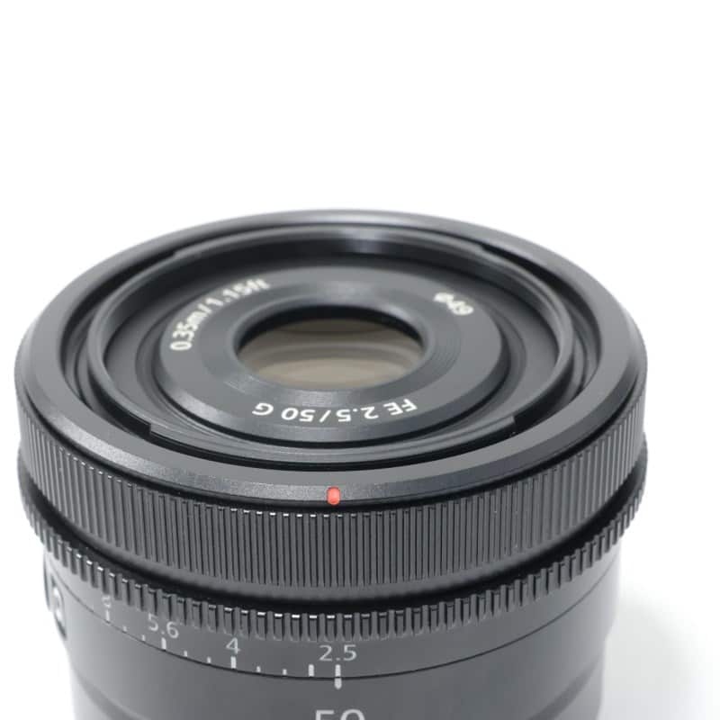 FE 50mm F2.5 G SEL50F25G