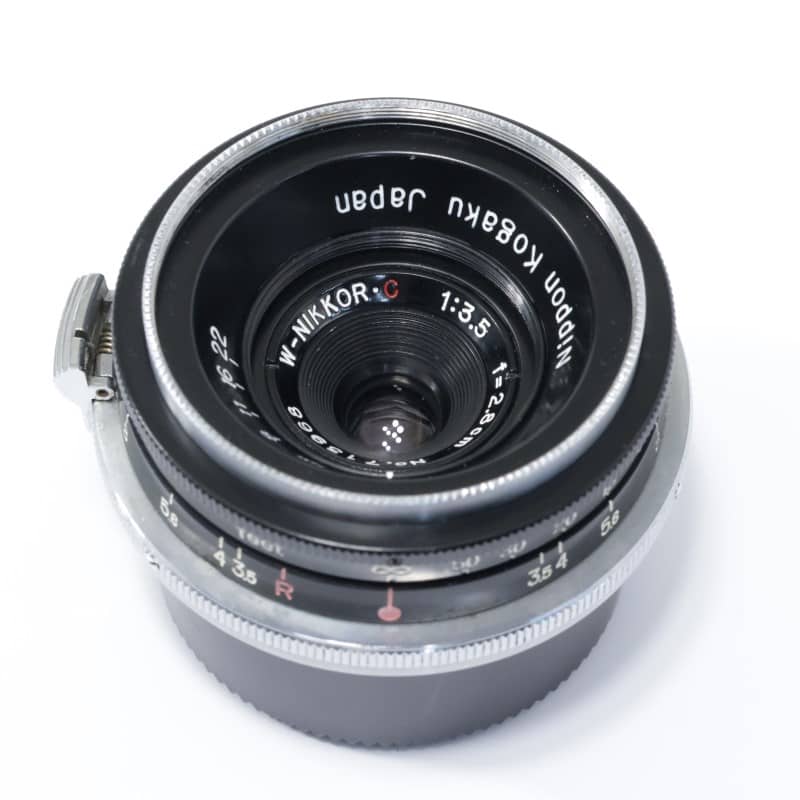 Nikon W-Nikkor 2.8cm F3.5 黒鏡胴 Sマウント AB-ランク 中古｜フジヤ