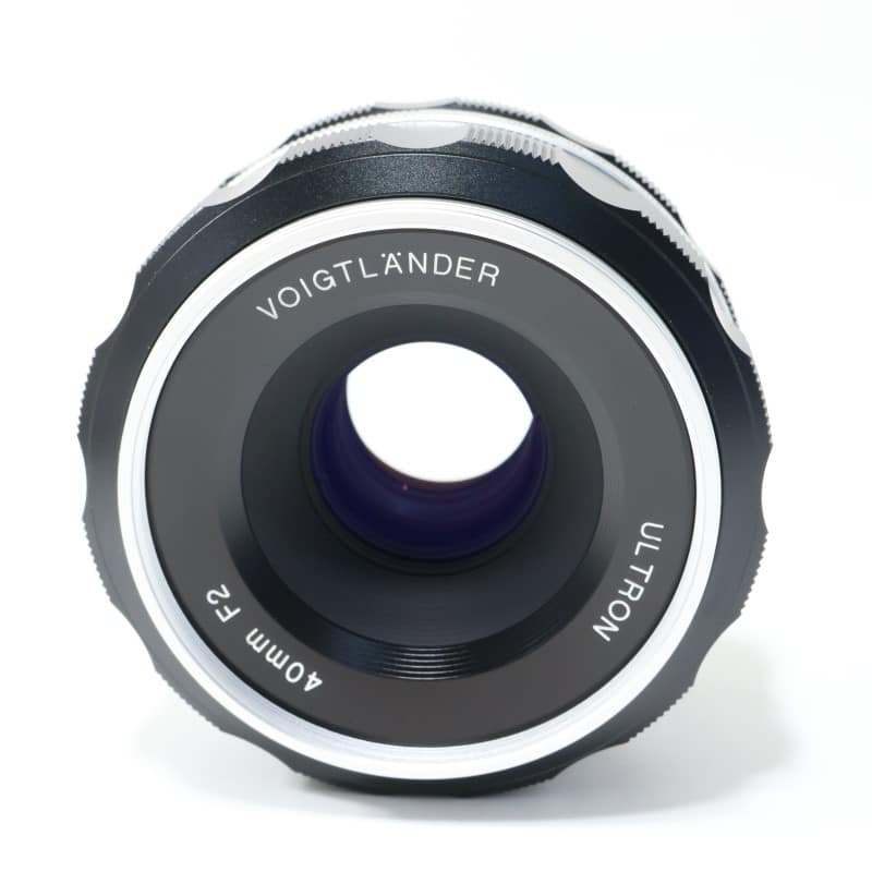 ULTRON 40mm F2 Aspherical SLIIS (Ai-s) シルバーリム