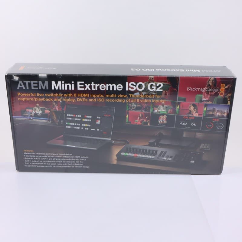 Blackmagic Design ATEM Mini Extreme ISO G2 Aランク 中古｜フジヤカメラ