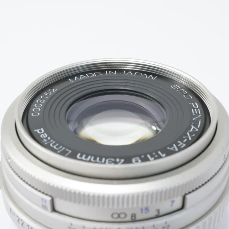 smc PENTAX-FA 43mmF1.9 Limited シルバー