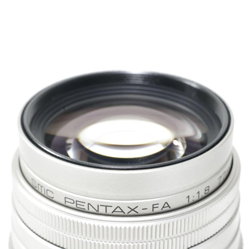 smc PENTAX-FA 77mmF1.8 Limited シルバー