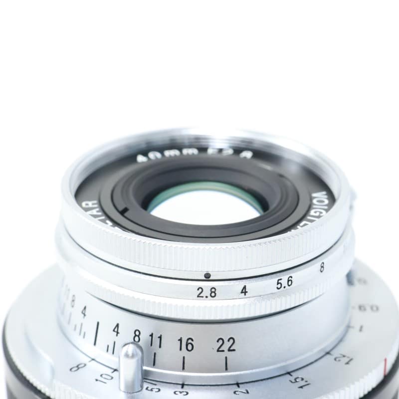 HELIAR 40mm F2.8 Aspherical VM シルバー