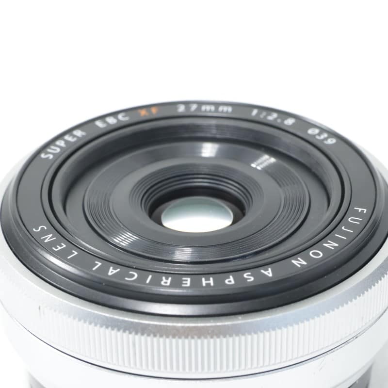 フジノンレンズ XF27mmF2.8 シルバー