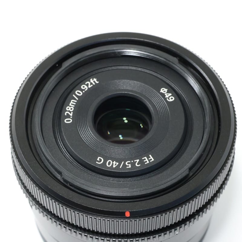 FE 40mm F2.5 G SEL40F25G