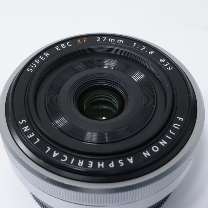 富士フイルム フジノンレンズ XF27mmF2.8 シルバー AB-ランク 中古