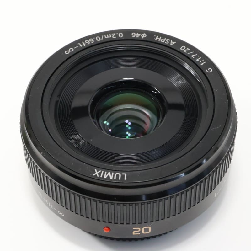 LUMIX G 20mm/F1.7 II ASPH. ブラック H-H020A-K