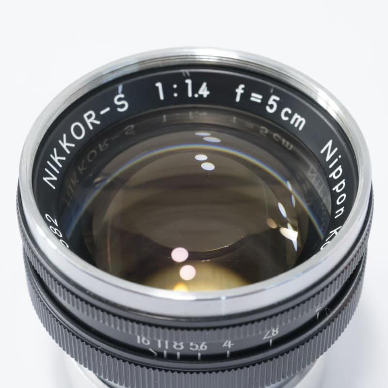 Nikkor S 5cm F1.4 黒鏡胴