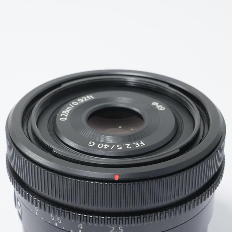 FE 40mm F2.5 G SEL40F25G