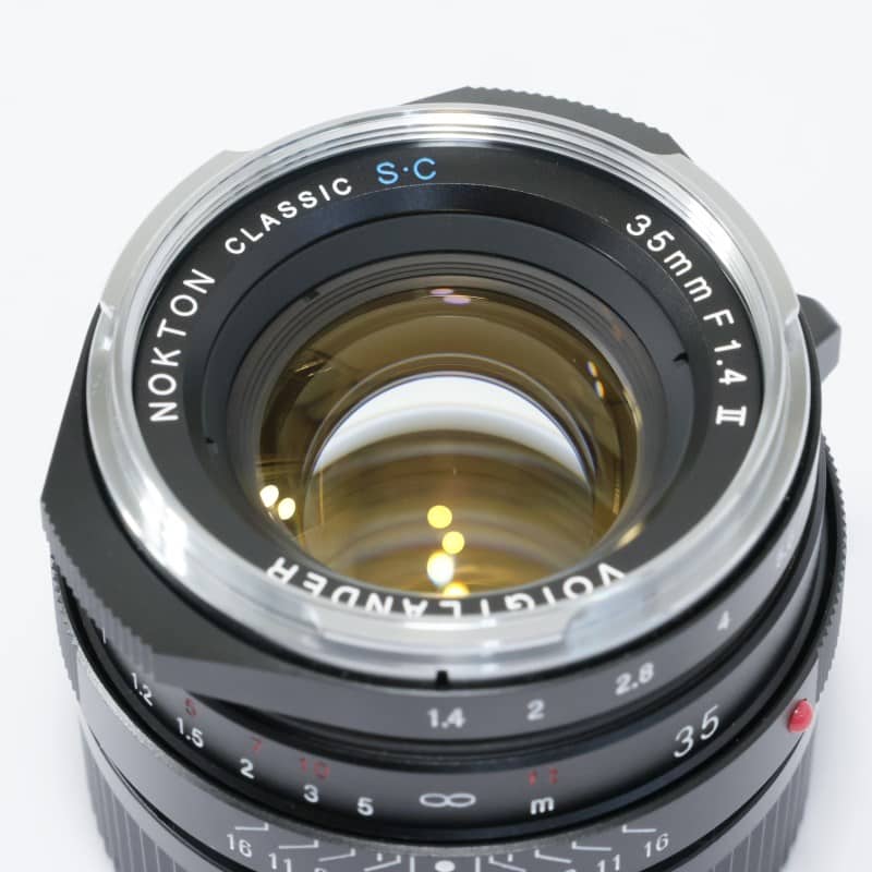 Voigtlander NOKTON classic 35mm F1.4 II SC VM ABランク 中古