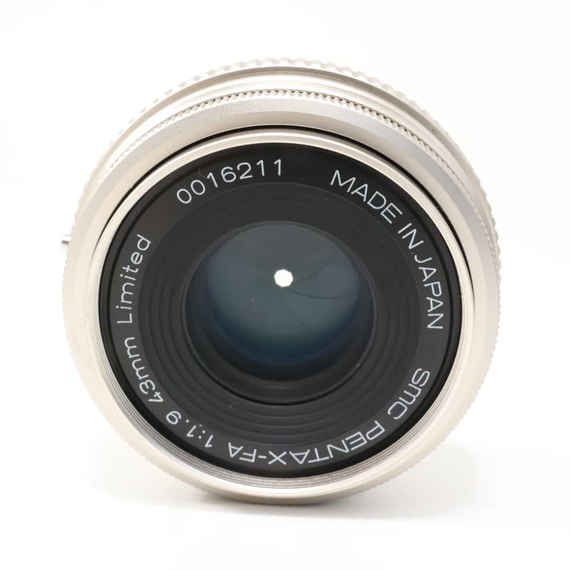 smc PENTAX-FA 43mm F1.9 Limited シルバー