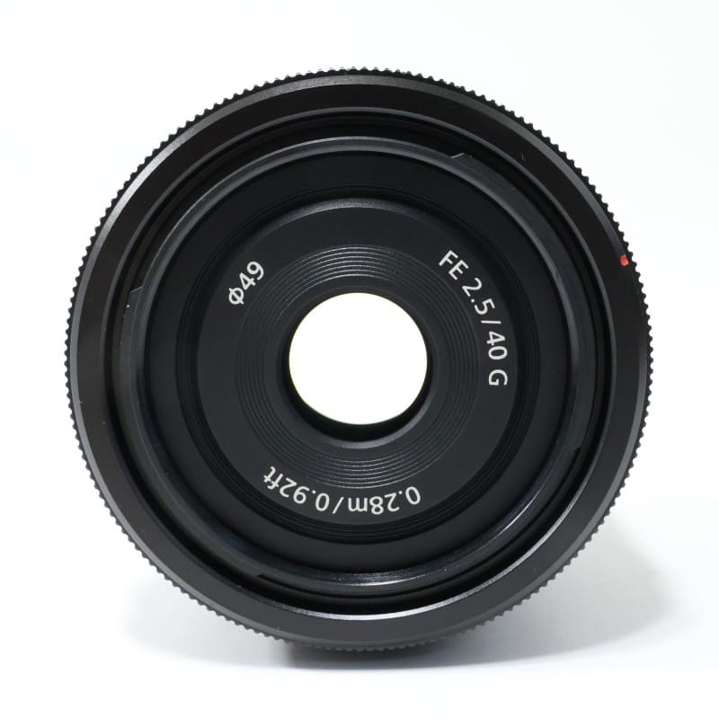 【値下げ】美品:ソニー FE 40mm F2.5 G(SEL40F25G) 新品)SONY (ソニー) FE 40mm F2.5G SEL40F25G（商品ID