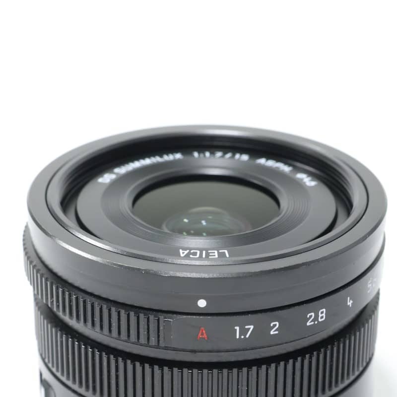 LEICA DG SUMMILUX 15mm/F1.7 ASPH. ブラック H-X015-K
