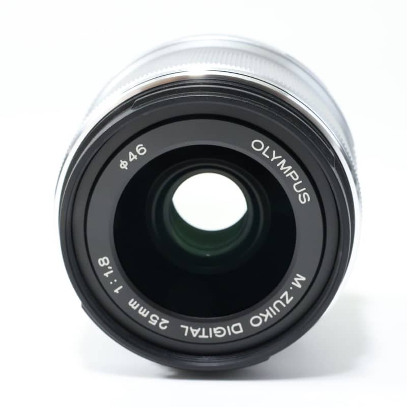OLYMPUS／OM SYSTEM M.ZUIKO DIGITAL 25mm F1.8 シルバー 中古