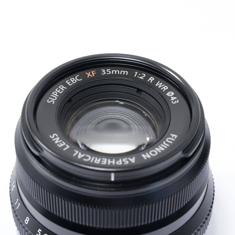 富士フイルム フジノンレンズ XF35mmF2 R WR ブラック AB-ランク 中古