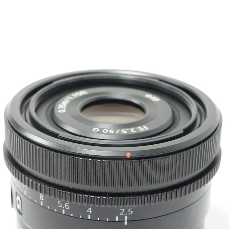 FE 50mm F2.5 G SEL50F25G