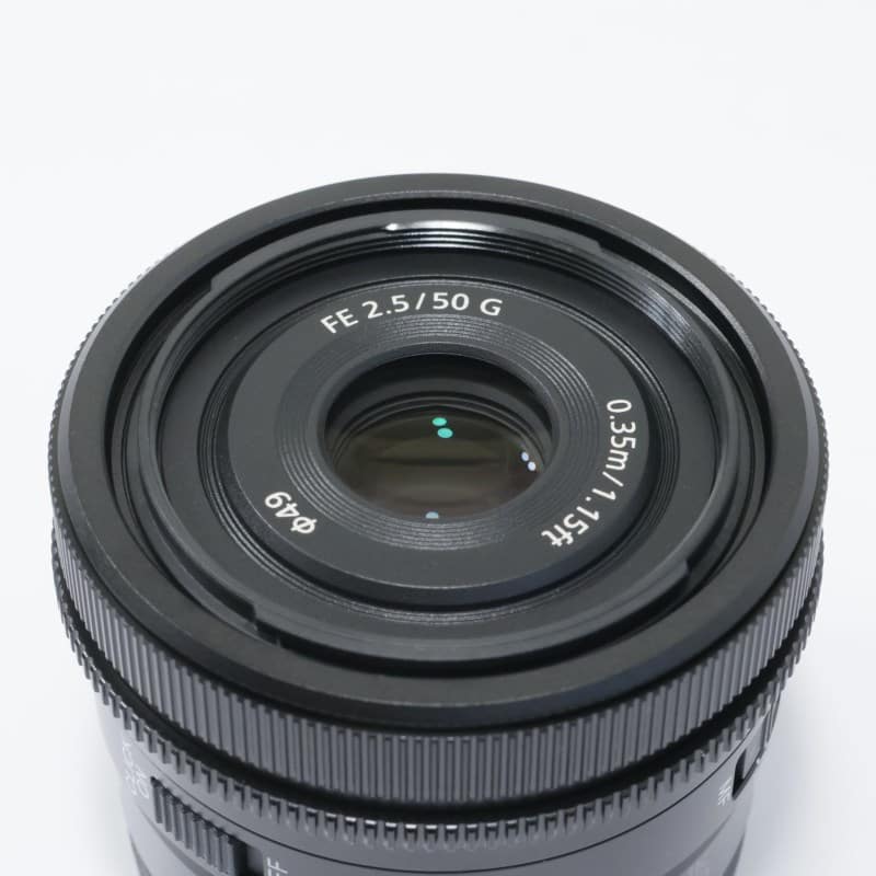 SONY FE 50mm F2.5 G SEL50F25G ABランク 中古｜フジヤカメラ