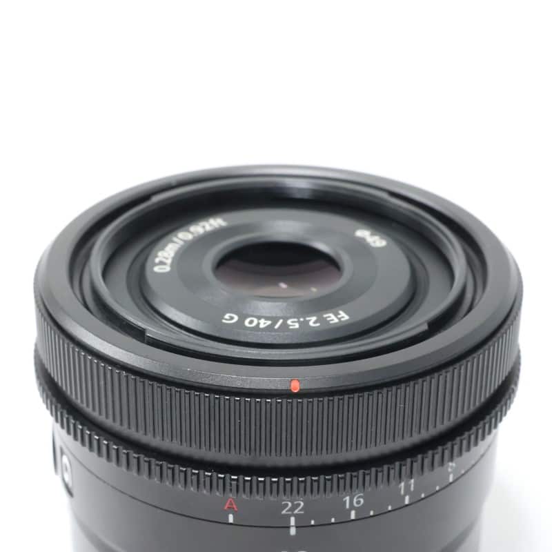 FE 40mm F2.5 G SEL40F25G