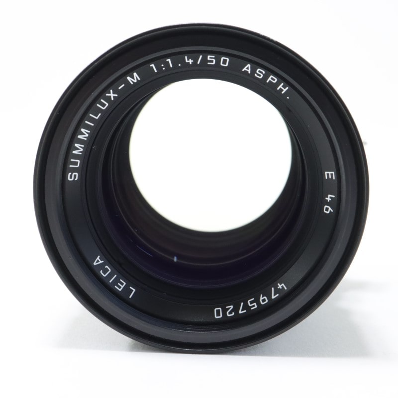 レンズ(単焦点) Leica SUMMILUX-M 50mm ASPH 6bit Black Leica ズミルックス M 50mm F1.4 ASPH. ブラック 6bit 中古