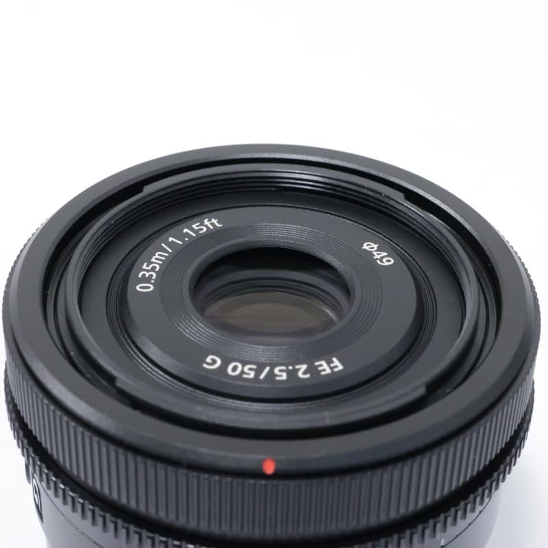 SONY FE 50mm F2.5 G SEL50F25G ABランク 中古｜フジヤカメラ