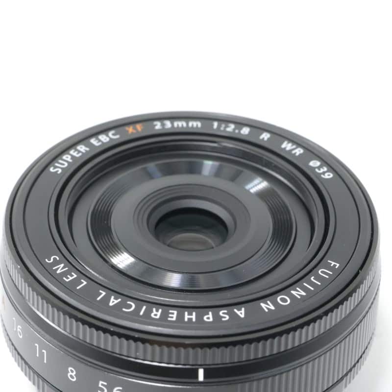 富士フイルム フジノンレンズ XF23mmF2.8 R WR ブラック ABランク 中古