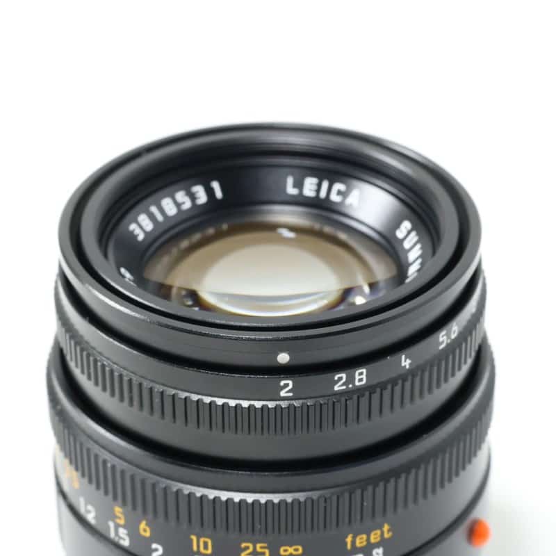 ズミクロン M 50mm F2 Ver.3 ブラック