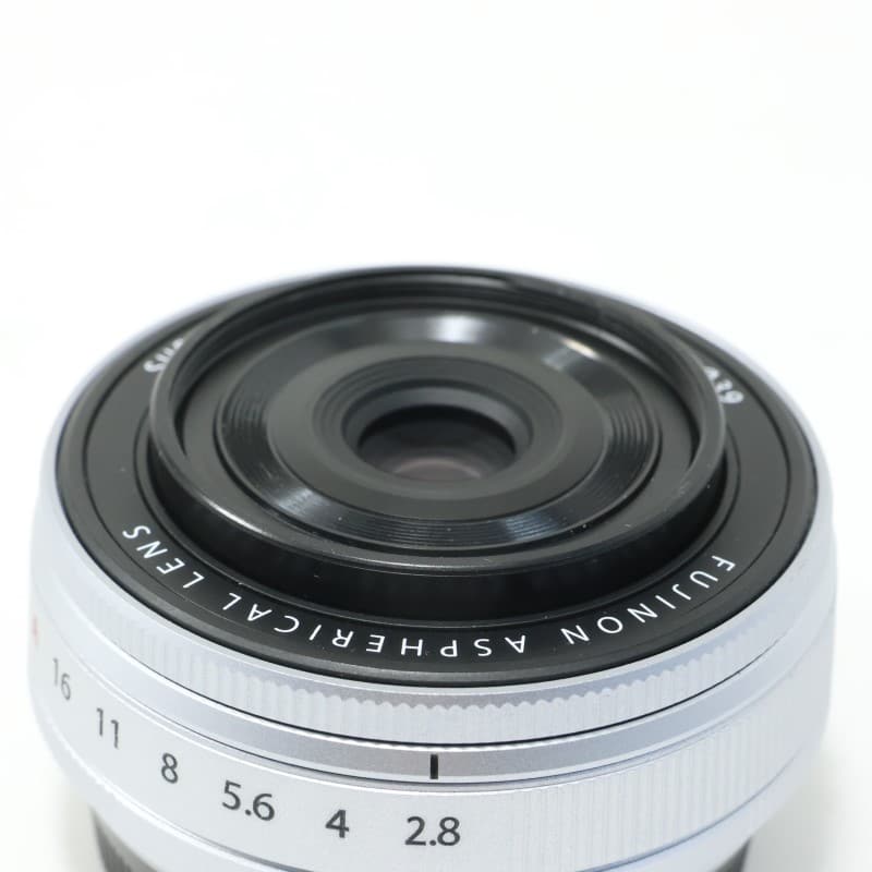 フジノンレンズ XF23mmF2.8 R WR シルバー