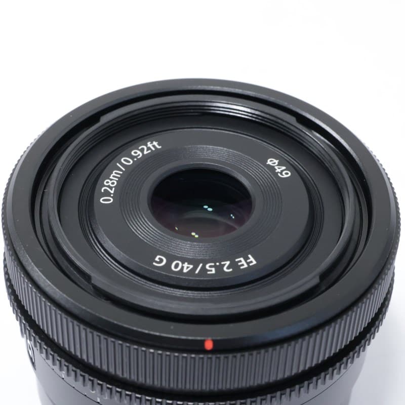 SONY FE 40mm F2.5 G SEL40F25G ABランク 中古｜フジヤカメラ