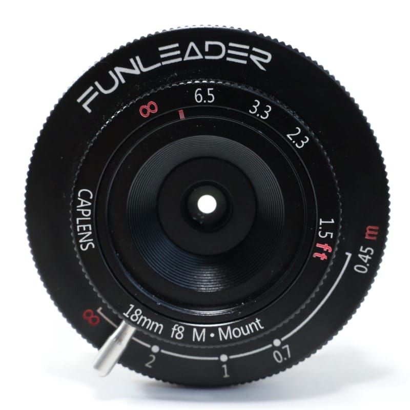 FUNLEADER CAPLENS 18mm f/8.0 M ライカM用 ブラック FL188M(B)