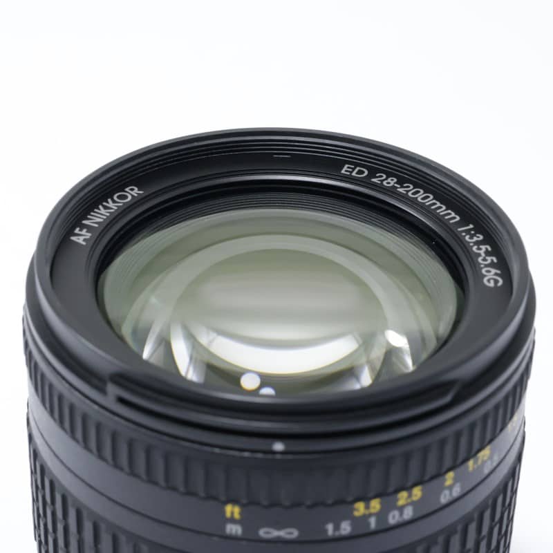 Nikon AF Zoom Nikkor ED 28-200mm F3.5-5.6G IF ブラック ABランク