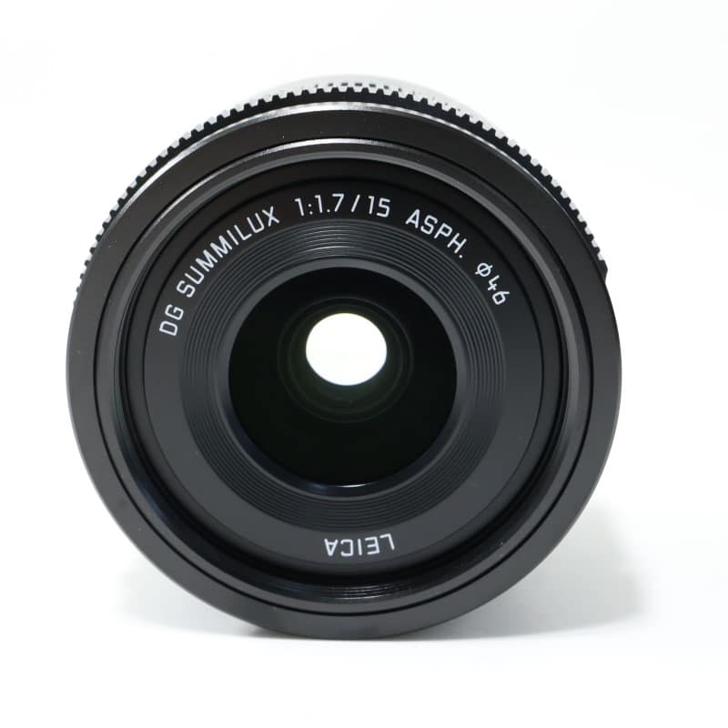 LEICA DG SUMMILUX 15mm/F1.7 ASPH. ブラック H-X015-K