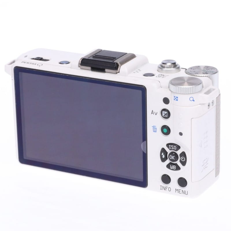 ★極美品★ペンタックス PENTAX Q ボディ ホワイト ショット数83回 ☆極美品☆ペンタックス PENTAX Q ボディ ホワイト ショット数83回