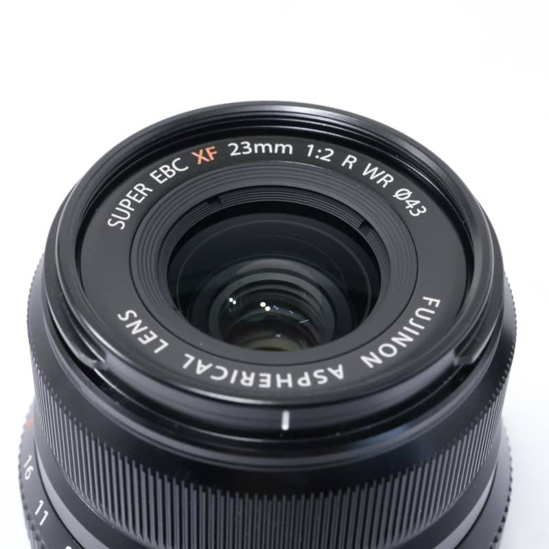 富士フイルム フジノンレンズ XF23mmF2 R WR ブラック AB-ランク 中古