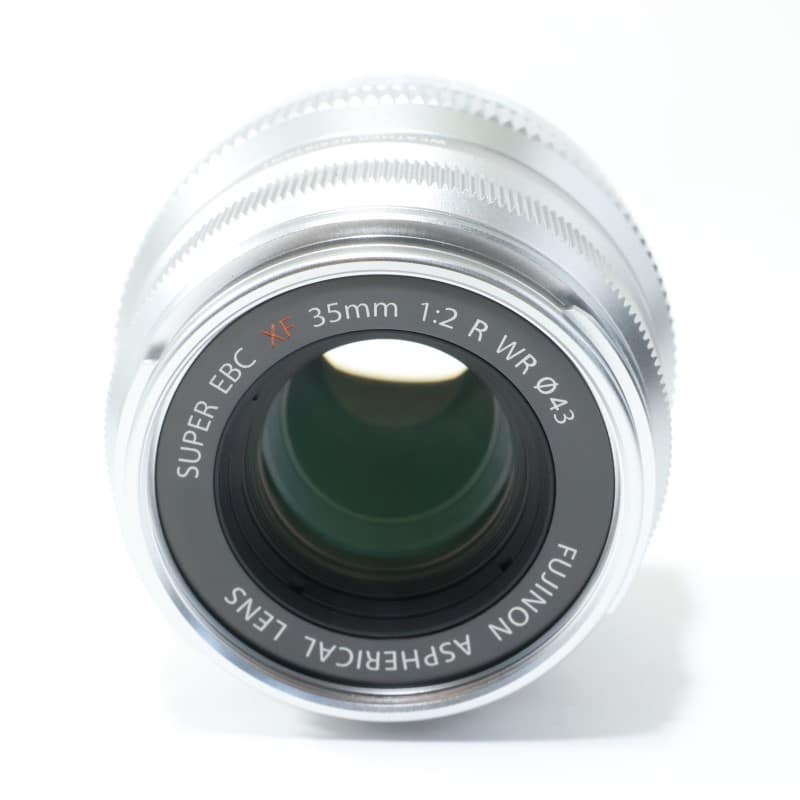 フジノンレンズ XF35mmF2 R WR シルバー