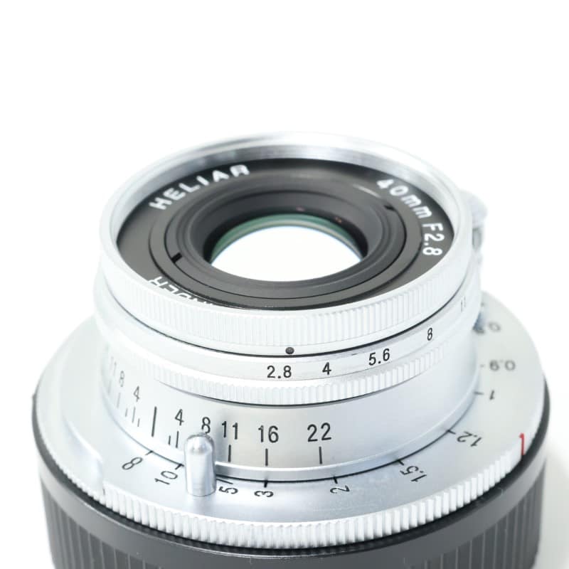Voigtlander HELIAR 40mm F2.8 Aspherical VM シルバー 中古