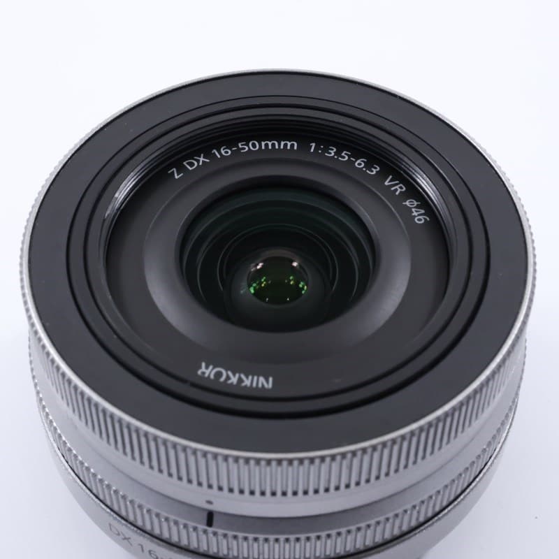 Nikon NIKKOR Z DX 16-50mm f/3.5-6.3 VR シルバー ABランク 中古
