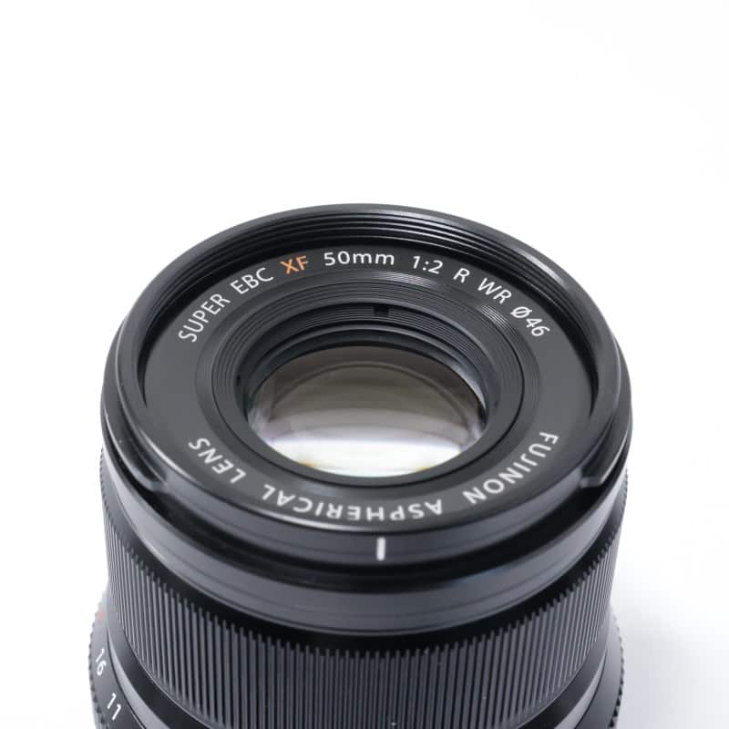 富士フイルム フジノンレンズ XF50mmF2 R WR ブラック ABランク 中古