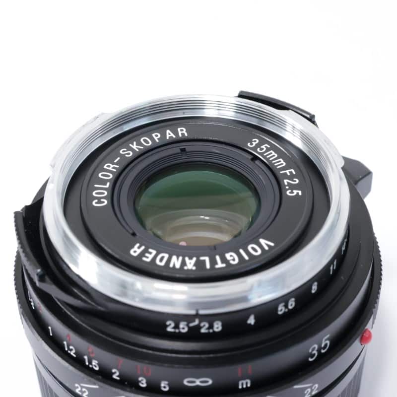 Voigtlander COLOR-SKOPAR 35mm F2.5 P II VM ABランク 中古｜フジヤカメラ