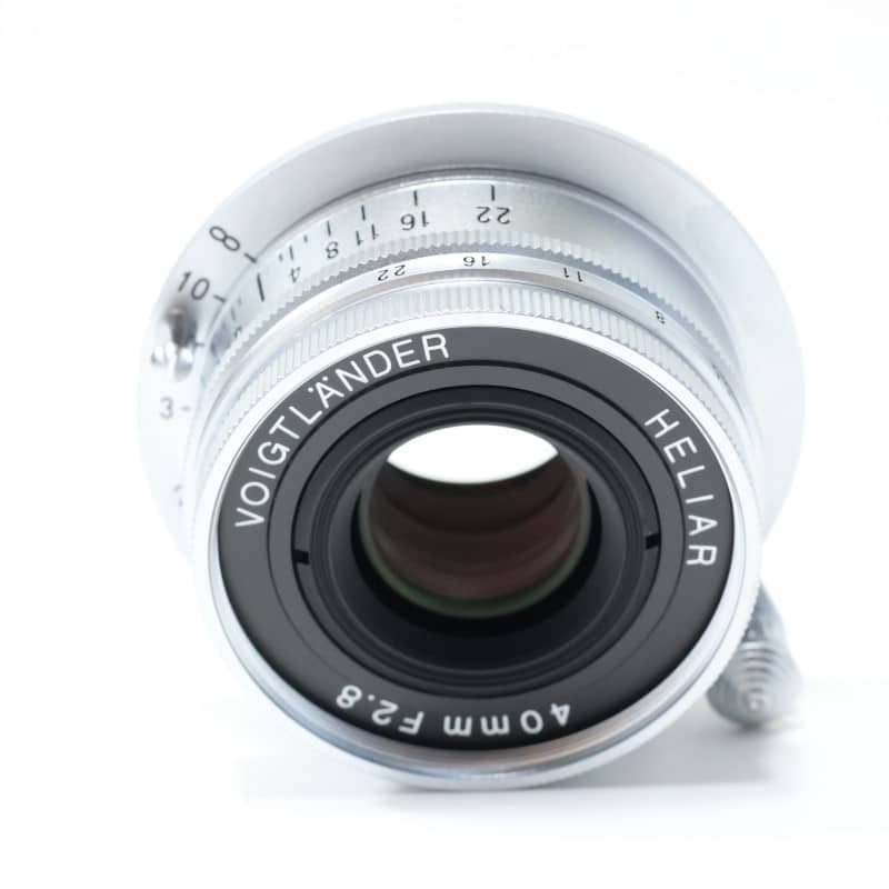 HELIAR 40mm F2.8 Aspherical L シルバー