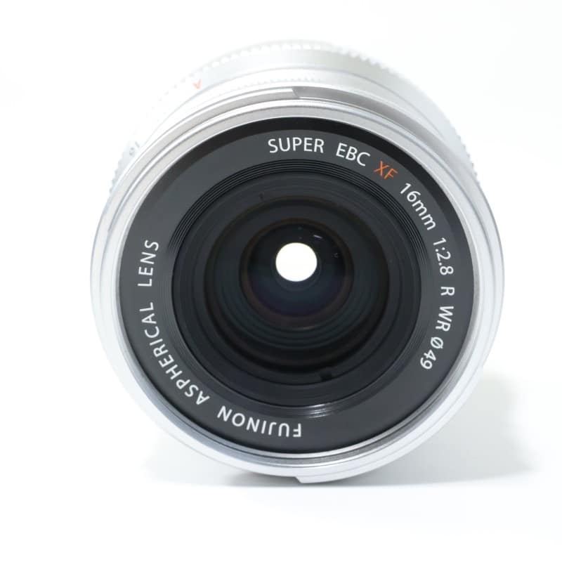 フジノンレンズ XF16mmF2.8 R WR シルバー