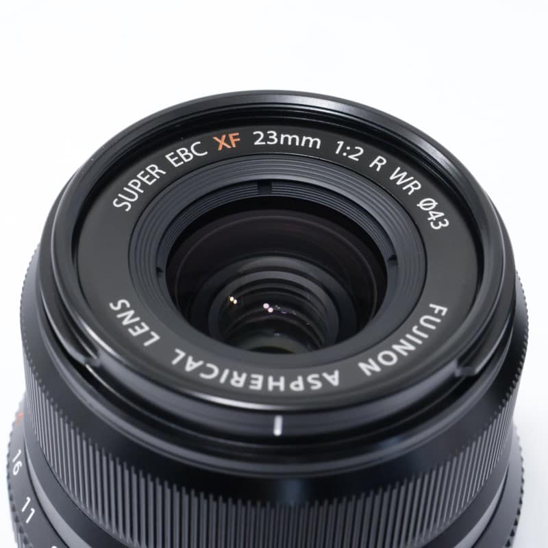 富士フイルム フジノンレンズ XF23mmF2 R WR ブラック AB+ランク 中古
