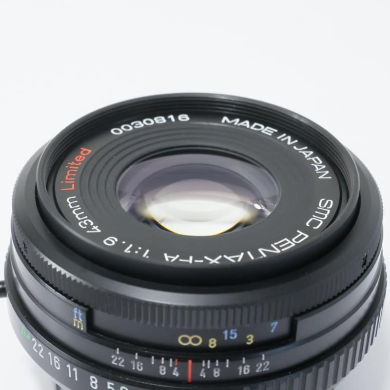 smc PENTAX-FA 43mmF1.9 Limited ブラック