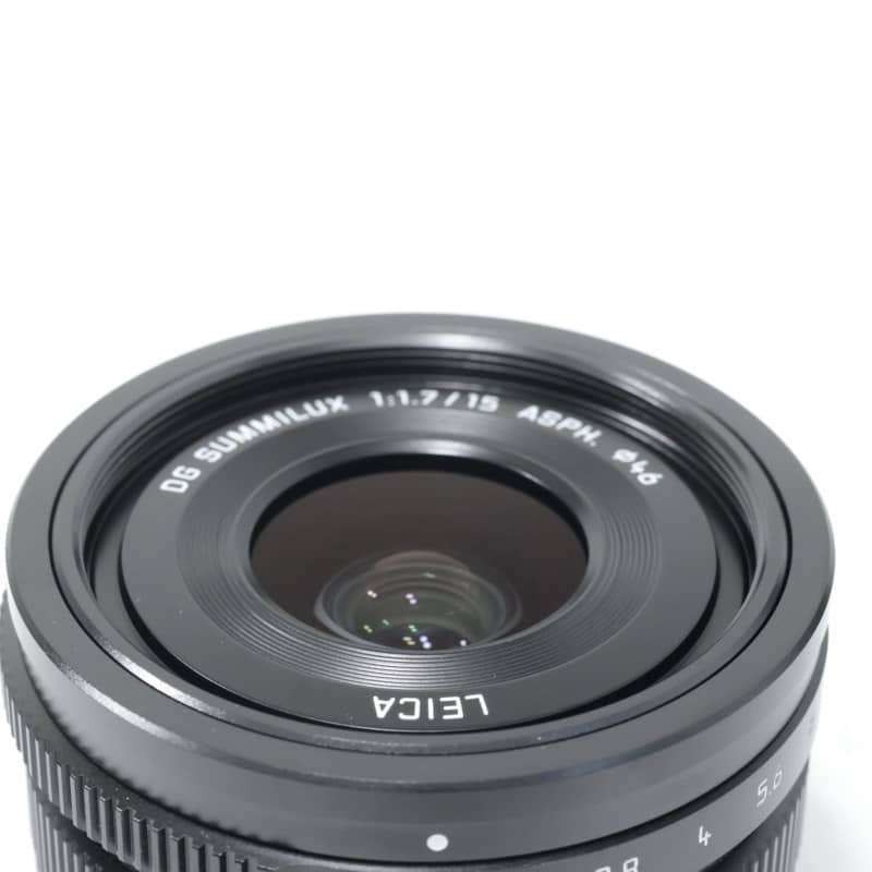 LEICA DG SUMMILUX 15mm/F1.7 ASPH. ブラック H-X015-K