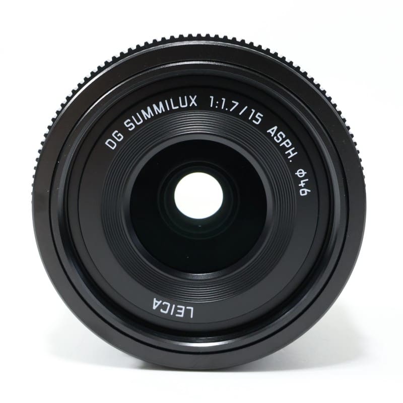 LEICA DG SUMMILUX 15mm/F1.7 ASPH. ブラック H-X015-K