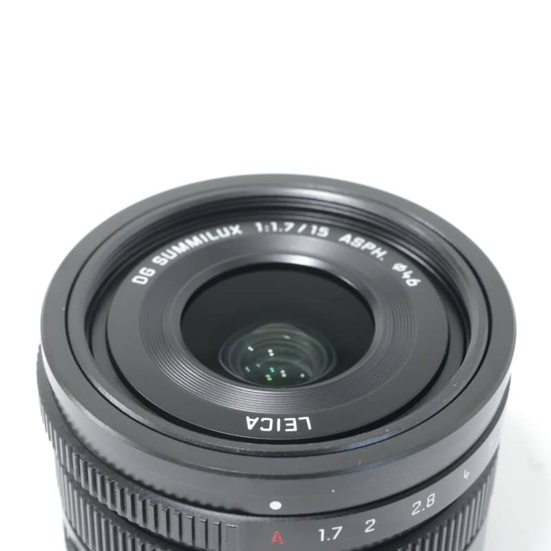 LEICA DG SUMMILUX 15mm/F1.7 ASPH. ブラック H-X015-K