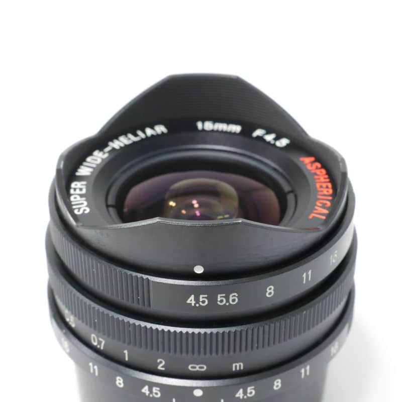 SUPER-WIDE HELIAR 15mm F4.5 Aspherical ブラック